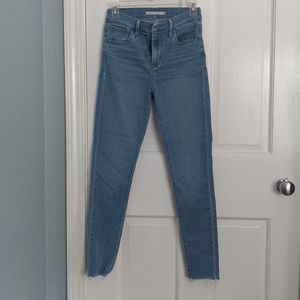 Levi's 720 high rise super skinny jeans